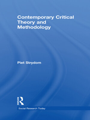 cover image of Contemporary Critical Theory and Methodology